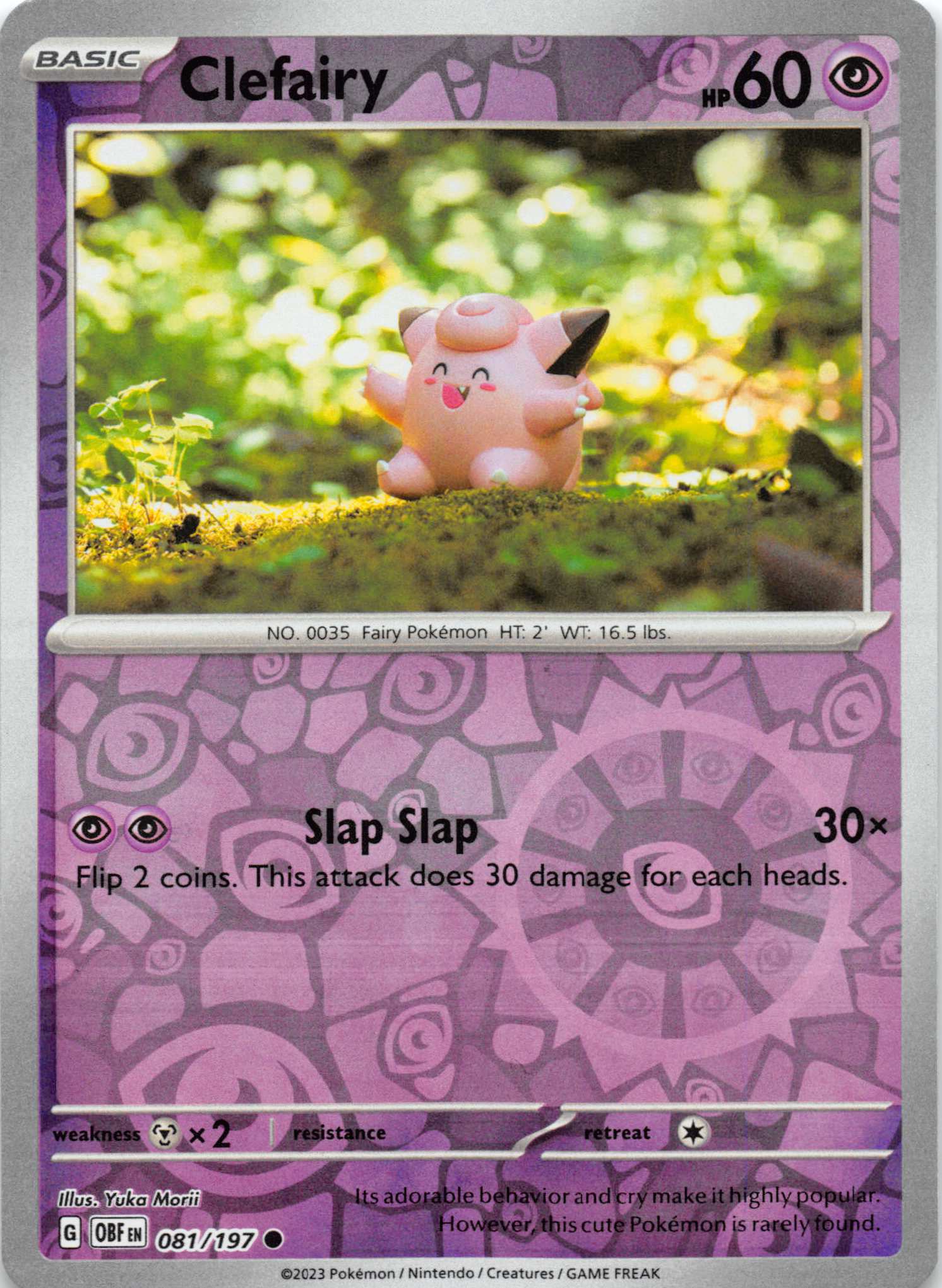 Clefairy (081/197) [Scarlet & Violet: Obsidian Flames]