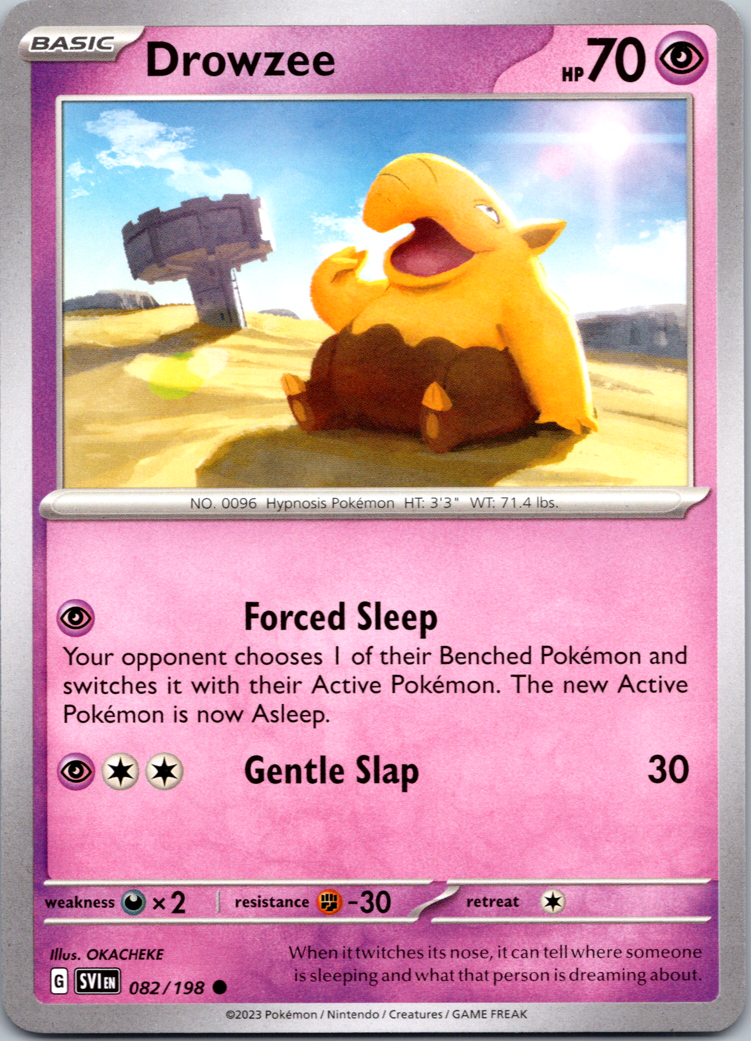 Drowzee (082/198) [Scarlet & Violet: Base Set]