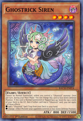 Ghostrick Siren [BACH-EN014] Common - Duel Kingdom