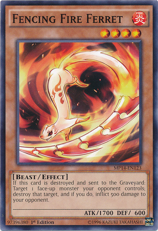 Fencing Fire Ferret [MP14-EN123] Common - Duel Kingdom