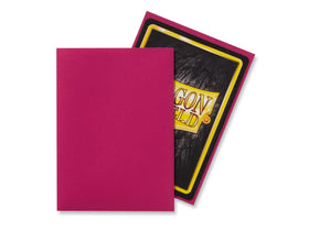 100ct Magenta Dragon Shield Matte Sleeves - Duel Kingdom