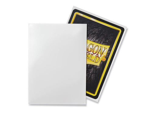 100ct White Dragon Shield Sleeves - Duel Kingdom