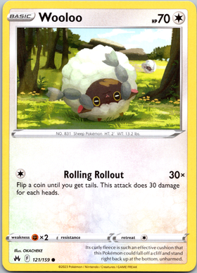 Wooloo (121/159) [Sword & Shield: Crown Zenith]