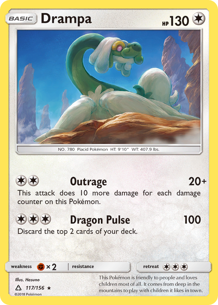 Drampa (117/156) [Sun & Moon: Ultra Prism] - Duel Kingdom