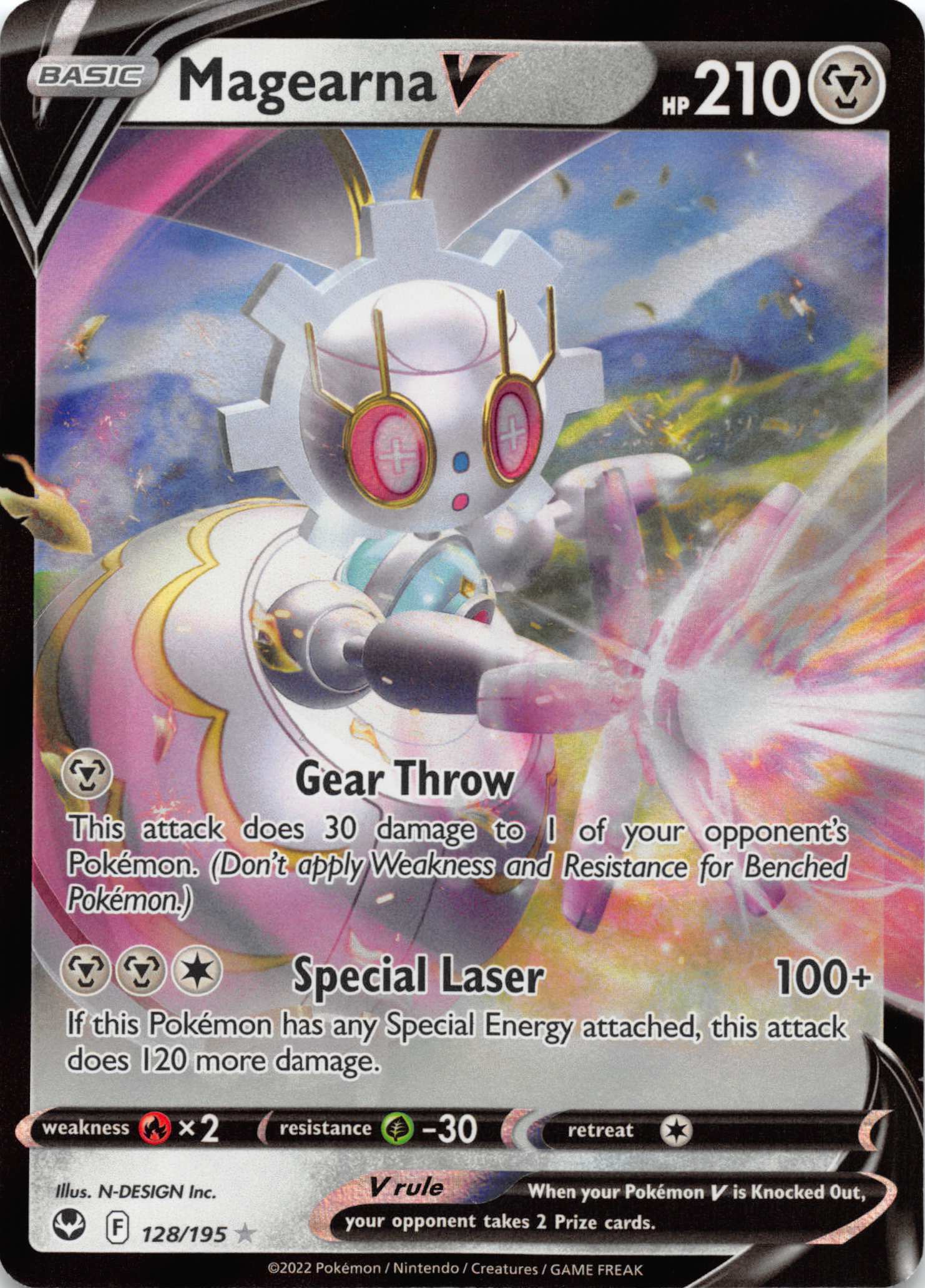 Magearna V (128/195) [Sword & Shield: Silver Tempest]