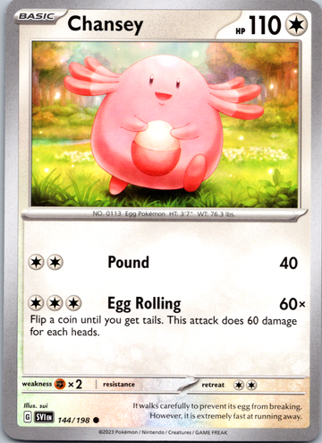 Chansey [144] - (SV01 Scarlet & Violet Base Set)