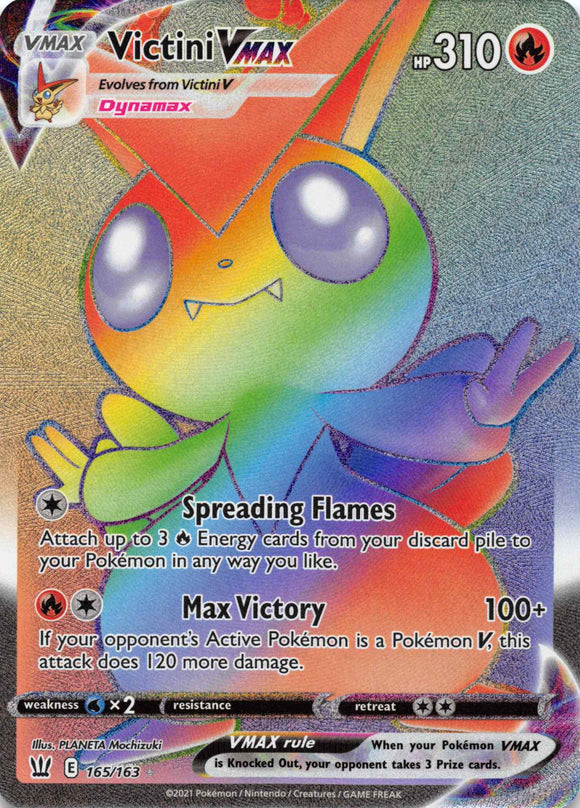 Victini VMAX (Secret)  [165/163] [SWSH05: Battle Styles] - Duel Kingdom