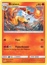 Braixen (16) [SM - Forbidden Light] - Duel Kingdom
