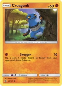 Croagunk (63) [SM - Forbidden Light] - Duel Kingdom