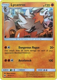 Lycanroc (SM Forbidden Light) (76) [Deck Exclusives] - Duel Kingdom