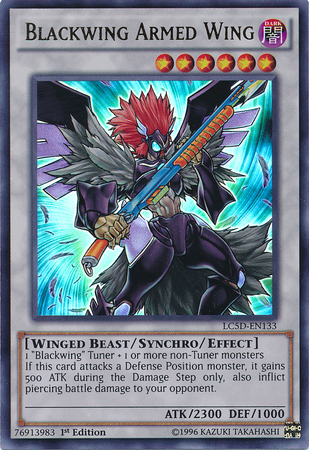 Blackwing Armed Wing [LC5D-EN133] Ultra Rare - Duel Kingdom