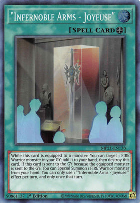 Infernoble Arms - Joyeuse [MP21-EN138] Super Rare - Duel Kingdom