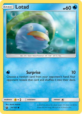 Lotad (36/168) [Sun & Moon: Celestial Storm] - Duel Kingdom