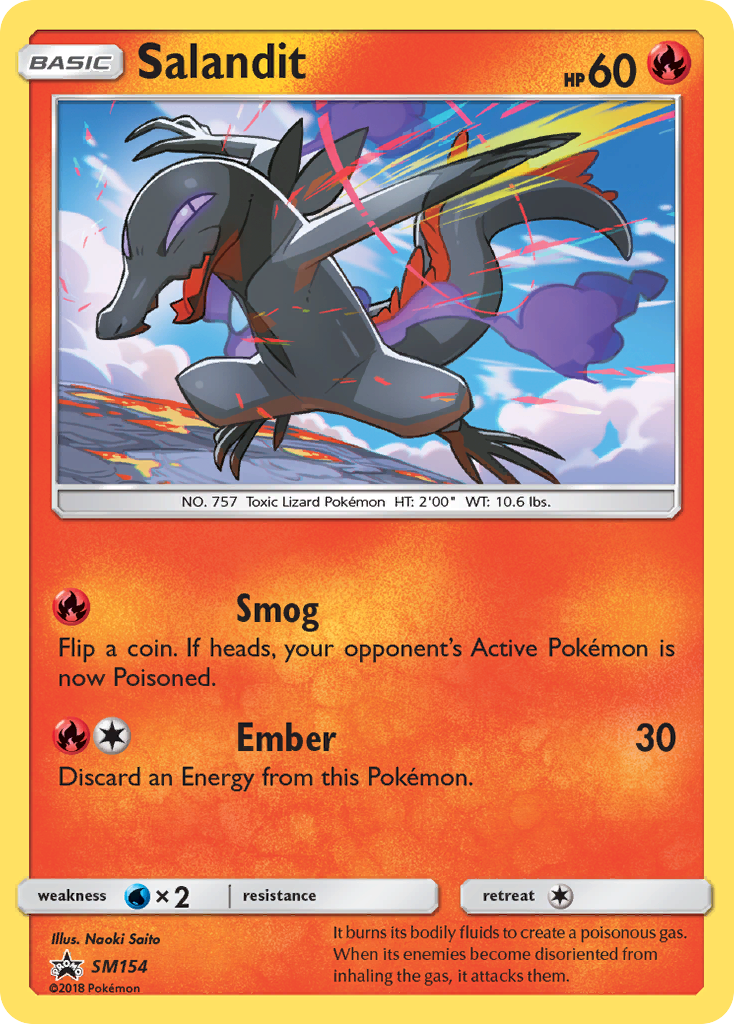 Salandit (SM154) [Sun & Moon: Black Star Promos] - Duel Kingdom