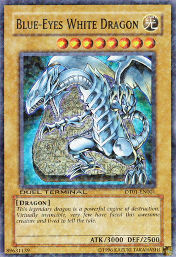 Blue-Eyes White Dragon [DT01-EN001] Super Rare - Duel Kingdom