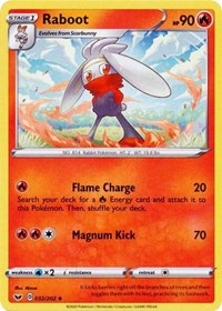 Raboot (032) (032/202) [SWSH01: Sword & Shield Base Set] - Duel Kingdom