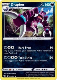 Drapion (122/202) [SWSH01: Sword & Shield Base Set] - Duel Kingdom
