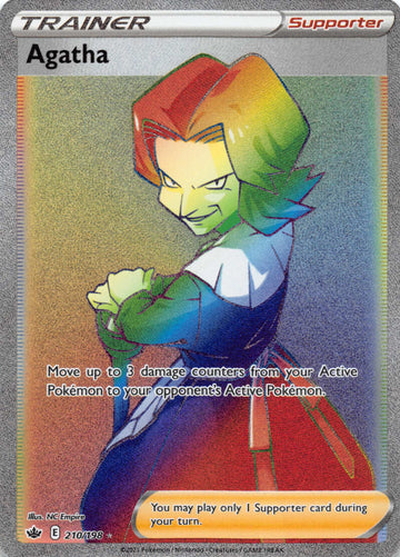 Agatha (210/198) [Sword & Shield: Chilling Reign]