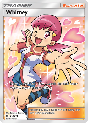 Whitney (214/214) [Sun & Moon: Lost Thunder] - Duel Kingdom