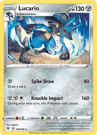 Lucario  [120/185] [SWSH04: Vivid Voltage] - Duel Kingdom