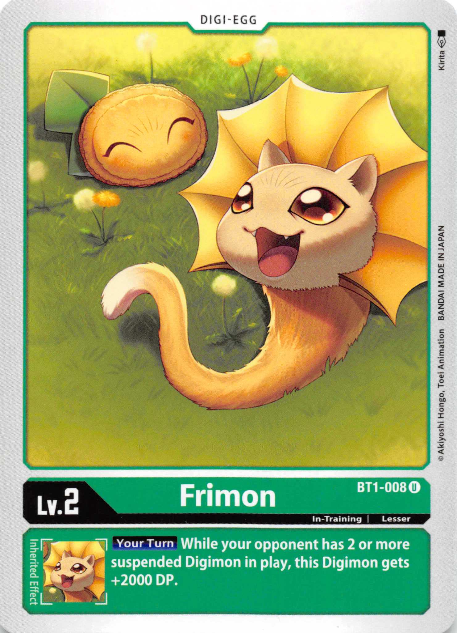 Frimon [BT1-008] [Release Special Booster] Normal