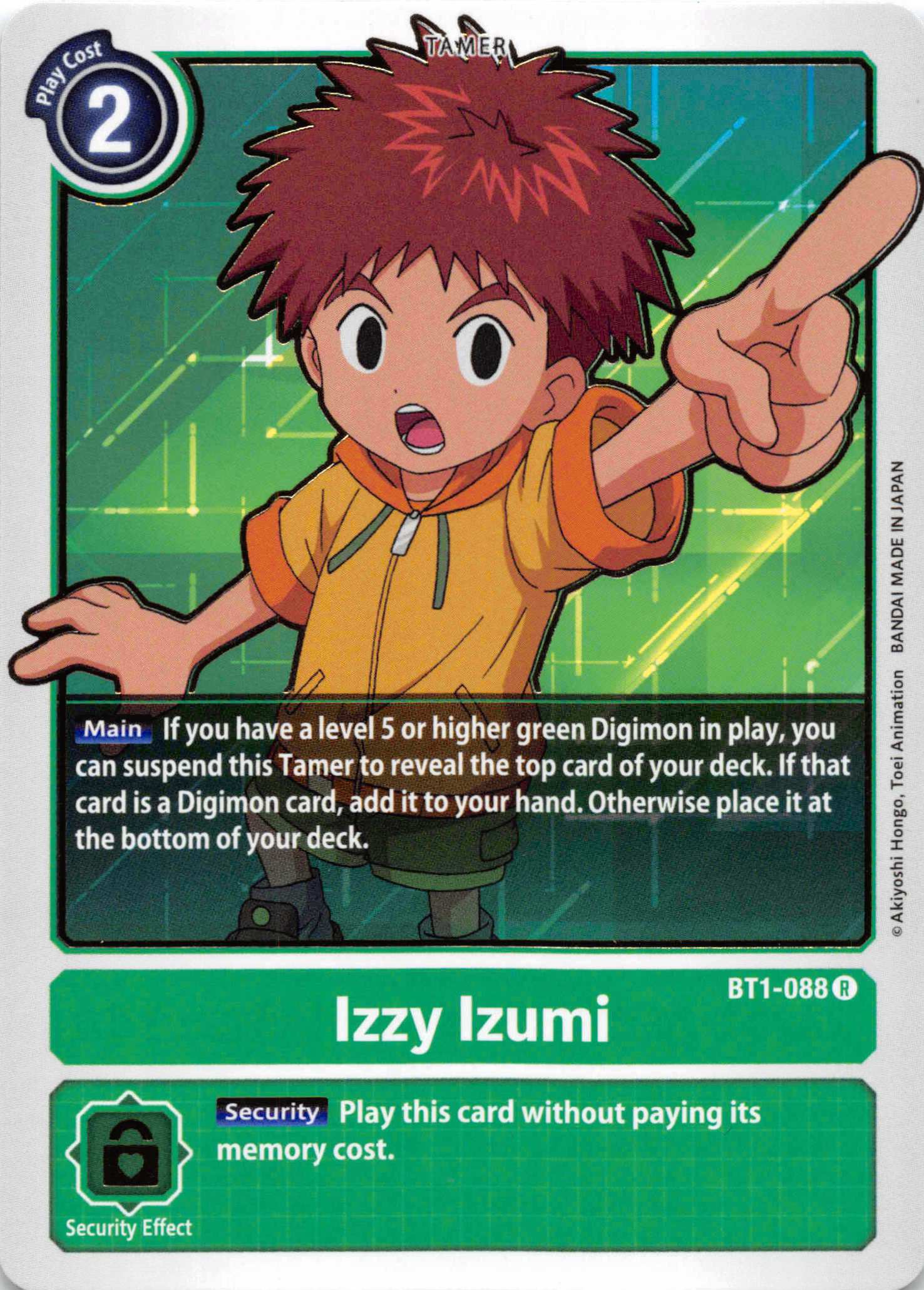 Izzy Izumi [BT1-088] [Release Special Booster] Normal