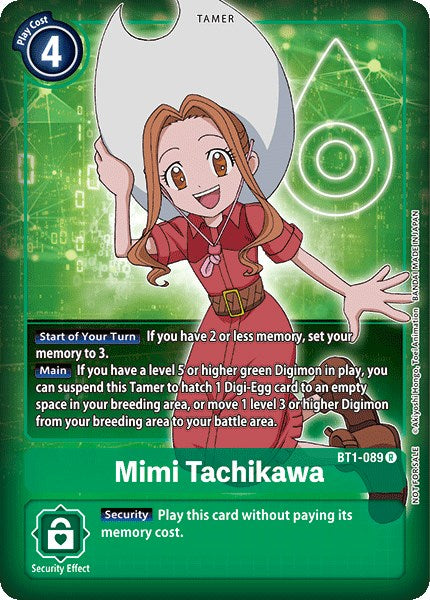 Mimi Tachikawa (Box Topper) [BT1-089] [Release Special Booster] Foil