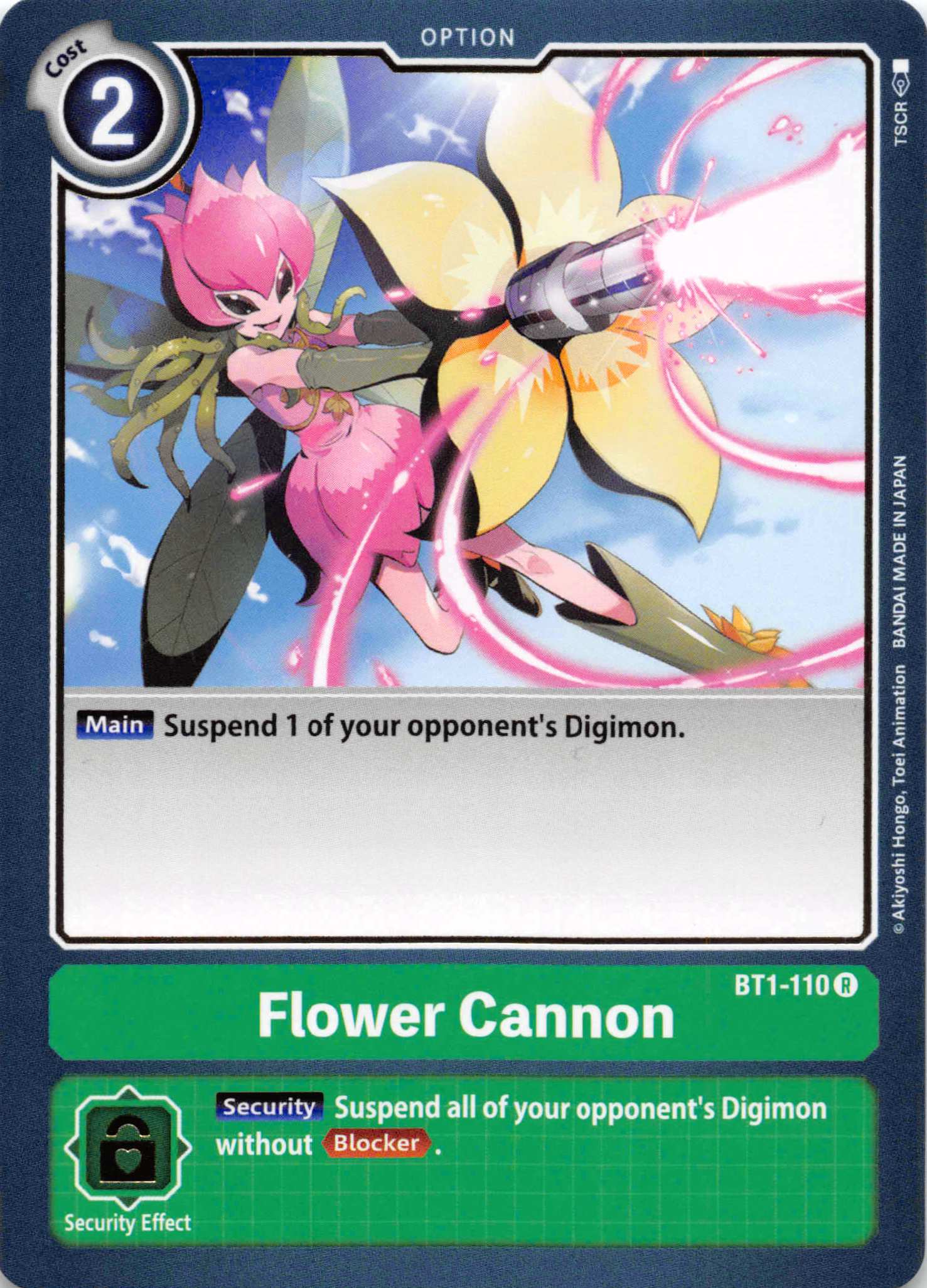 Flower Cannon [BT1-110] [Release Special Booster] Normal