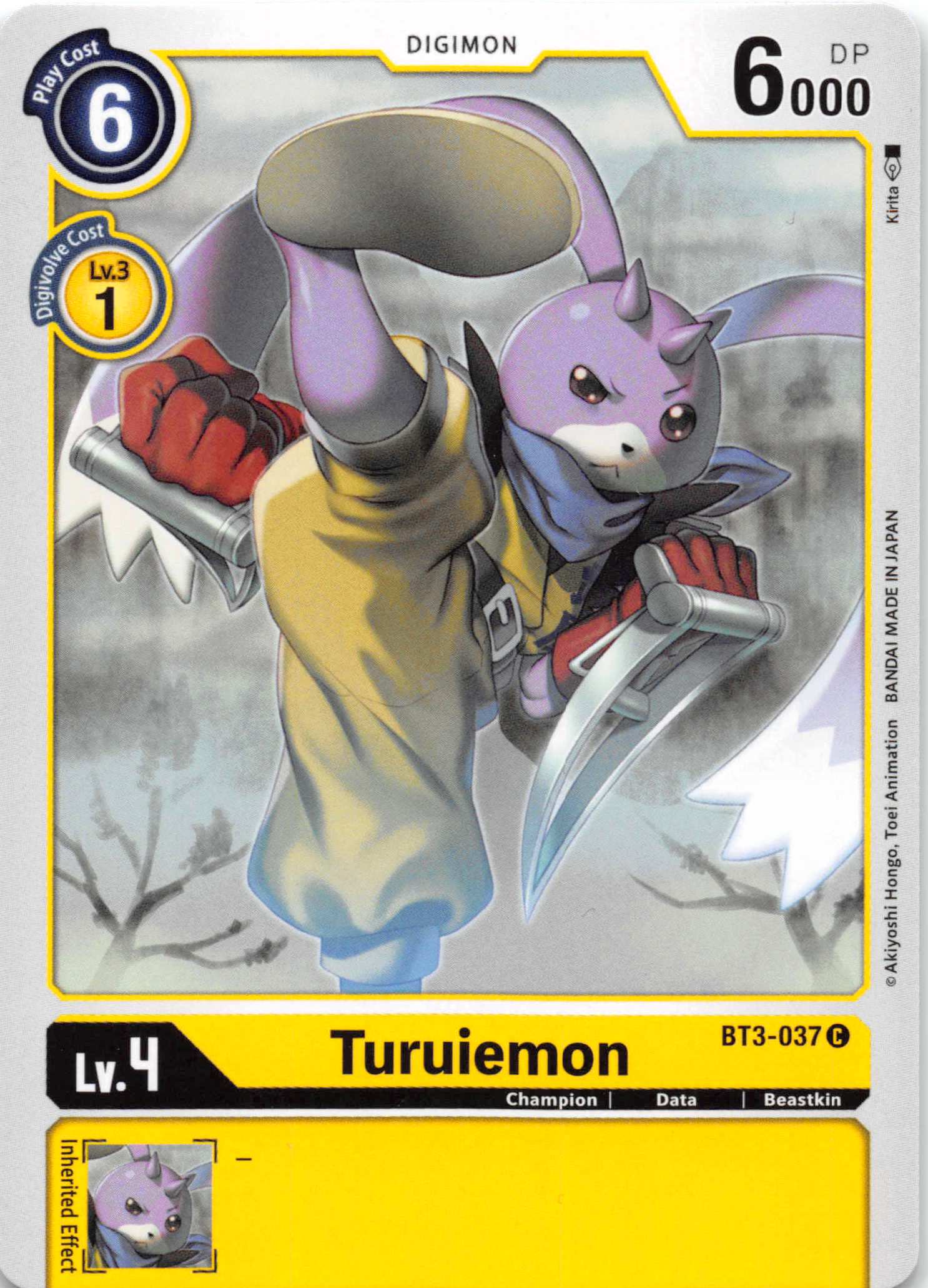 Turuiemon [BT3-037] [Release Special Booster] Normal