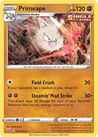 Primeape [SWSH05: Battle Styles] - Duel Kingdom