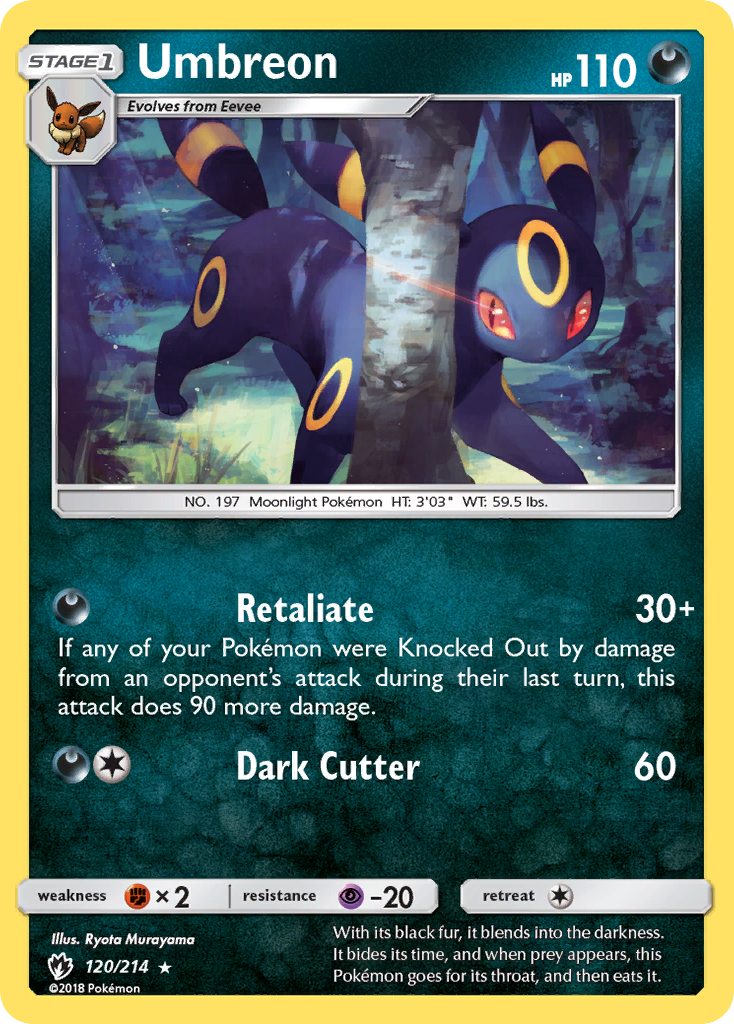 Umbreon (120/214) [Sun & Moon: Lost Thunder] - Duel Kingdom