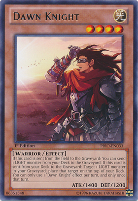 Dawn Knight [PRIO-EN033] Rare - Duel Kingdom