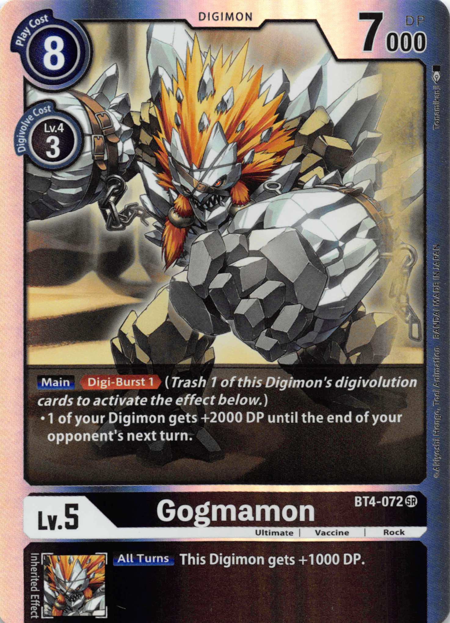 Gogmamon [BT4-072] [Great Legend] Foil