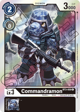 Commandramon - BT3-059 (Event Pack 1) [BT3-059 C] [Release Special Booster 1.0] Foil
