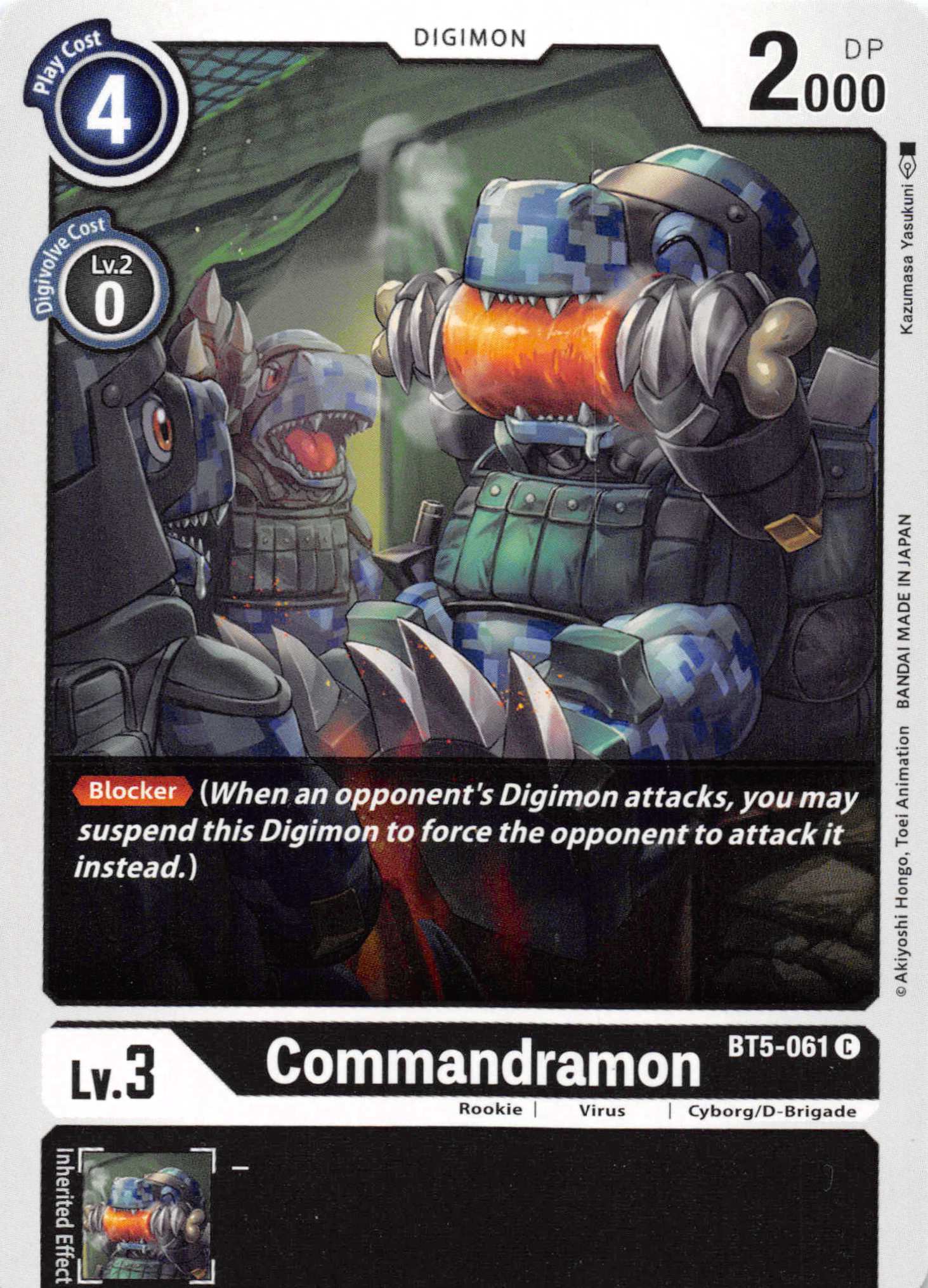 Commandramon [BT5-061] [Battle of Omni] Normal