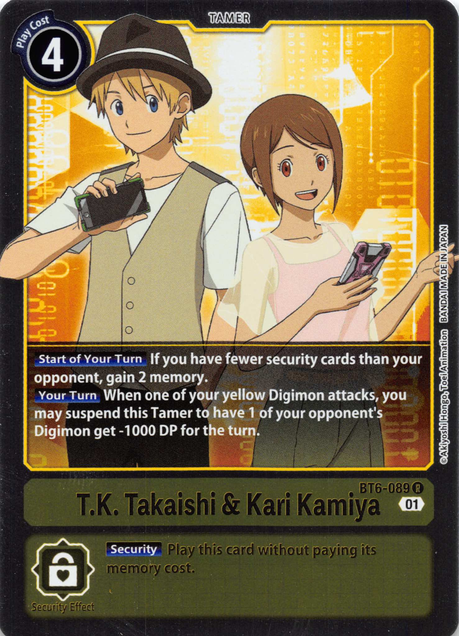 T.K. Takaishi & Kari Kamiya [BT6-089] [Double Diamond] Foil