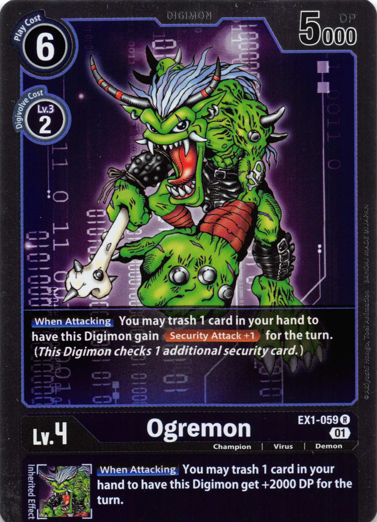 Ogremon [EX1-059] [Classic Collection] Foil