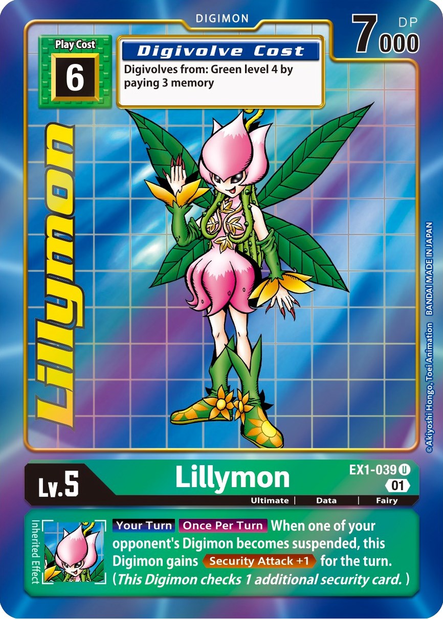 Lillymon (Alternate Art) [EX1-039] [Classic Collection] Foil