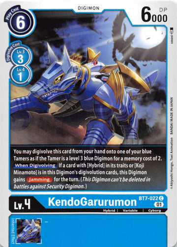 KendoGarurumon [BT7-022] [Next Adventure] Normal