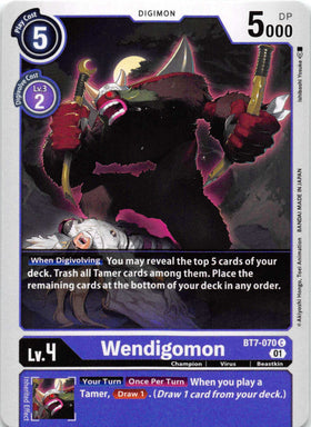 Wendigomon [BT7-070] [Next Adventure] Normal