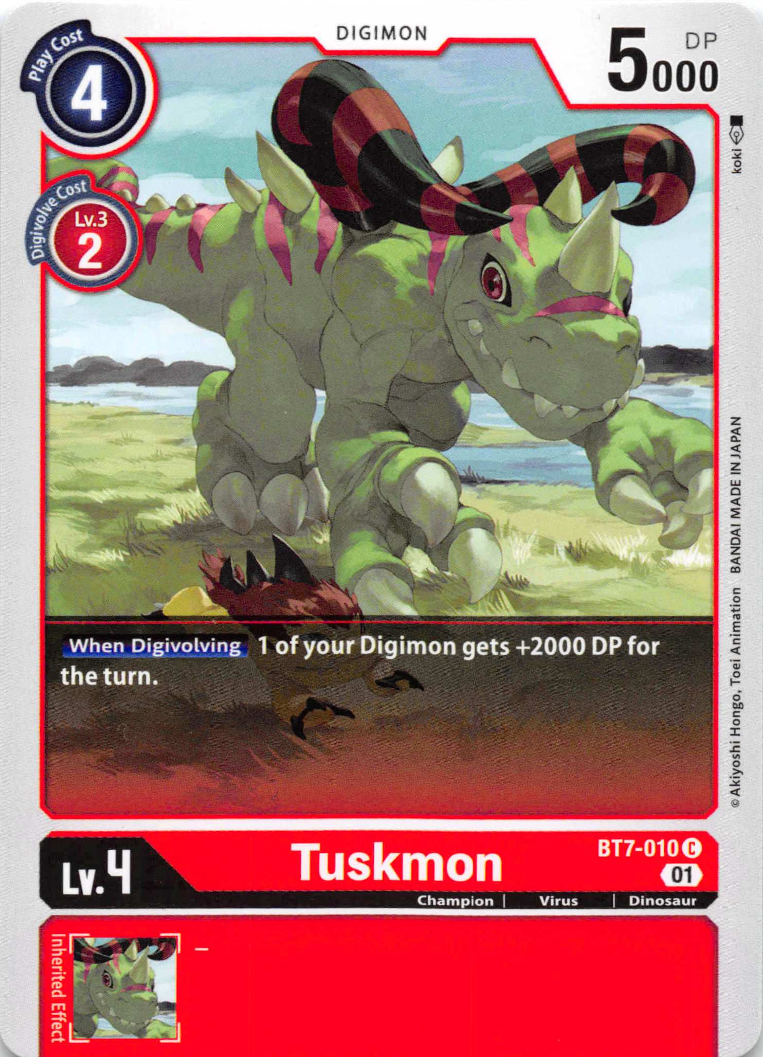 Tuskmon [BT7-010] [Next Adventure] Normal