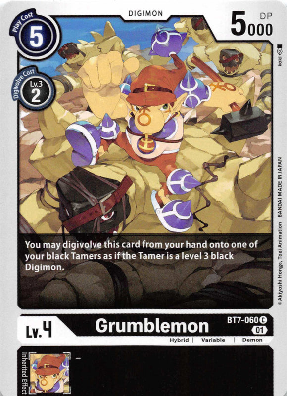 Grumblemon [BT7-060] [Next Adventure] Normal