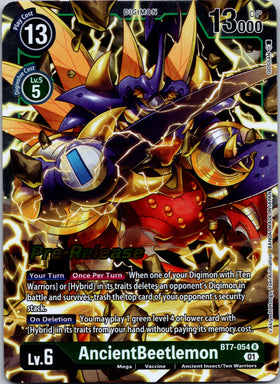 AncientBeetlemon [BT7-054 R] [Next Adventure Pre-Release Cards] Foil