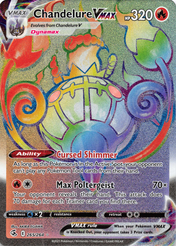 Chandelure VMAX (265/264) [Sword & Shield: Fusion Strike]
