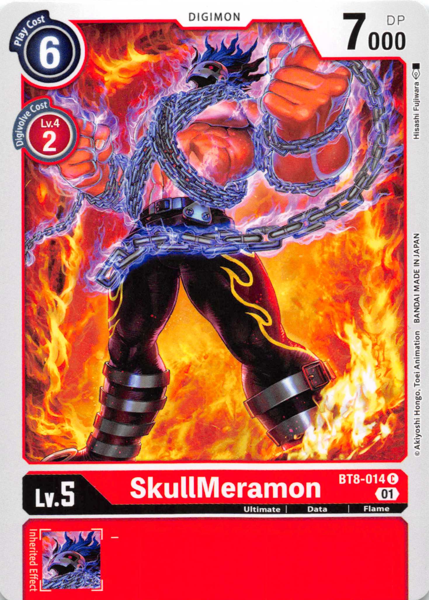 SkullMeramon [BT8-014] [New Awakening] Normal