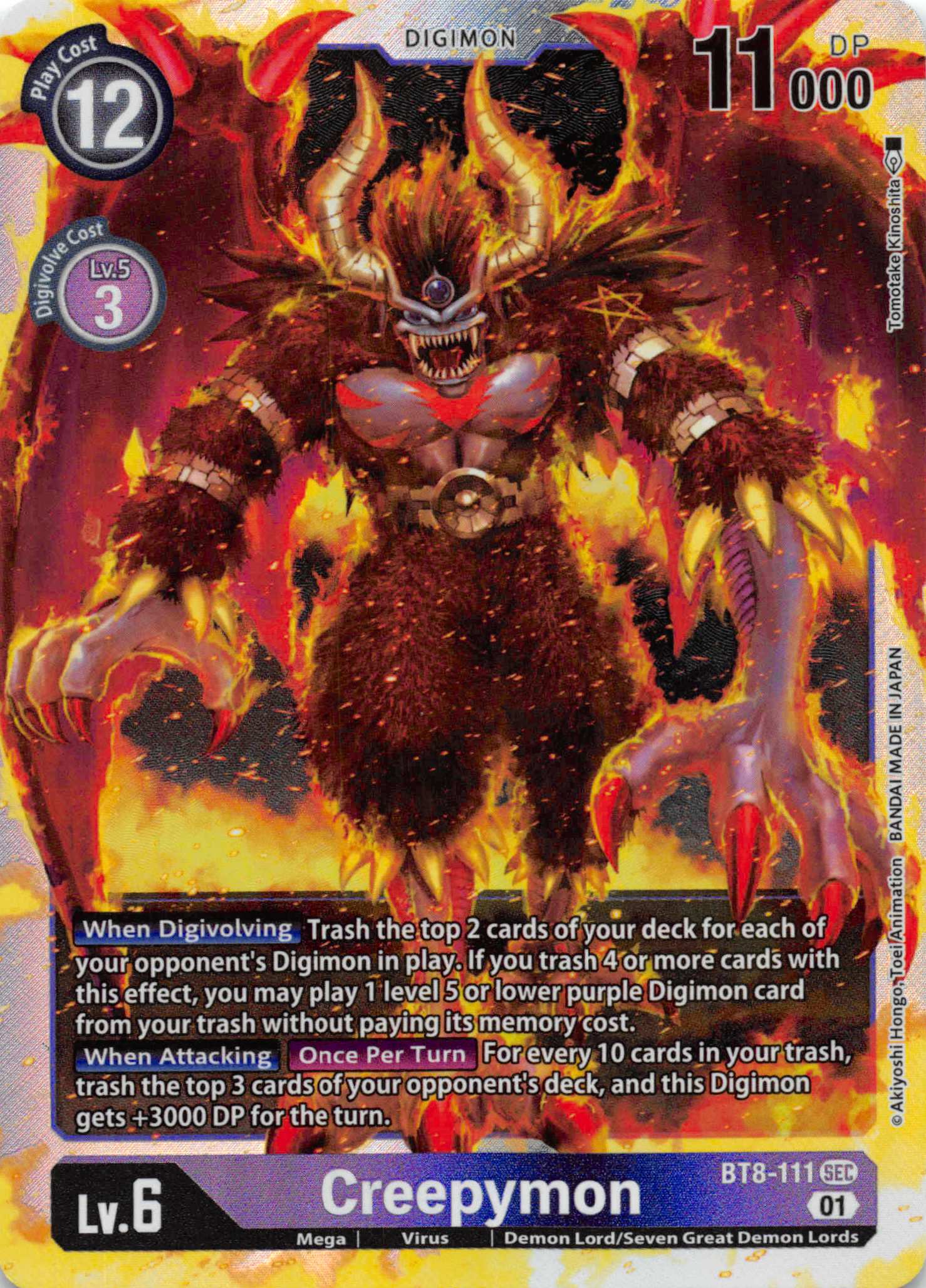 Creepymon [BT8-111] [New Awakening] Foil