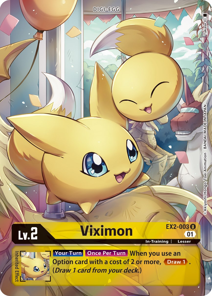 Viximon (Alternate Art) [EX2-003] [Digital Hazard] Foil