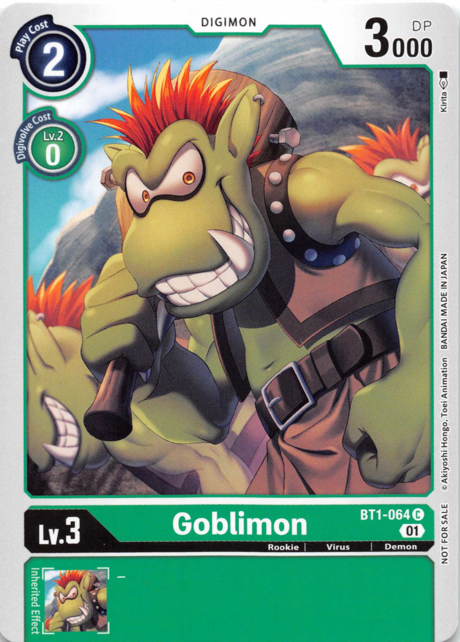 Goblimon - BT1-064 (Winner Pack New Awakening) [BT1-064] [Release Special Booster] Normal