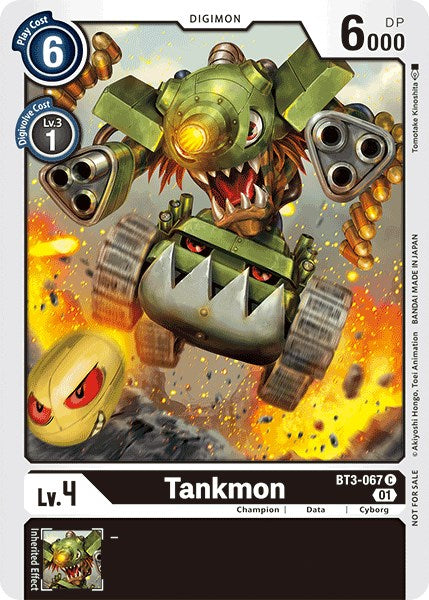 Tankmon - BT3-067 (Tamer Party Vol. 4 Promo) [BT3-067] [Release Special Booster] Normal