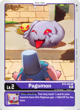 Pagumon [BT9-006] [X Record] Normal